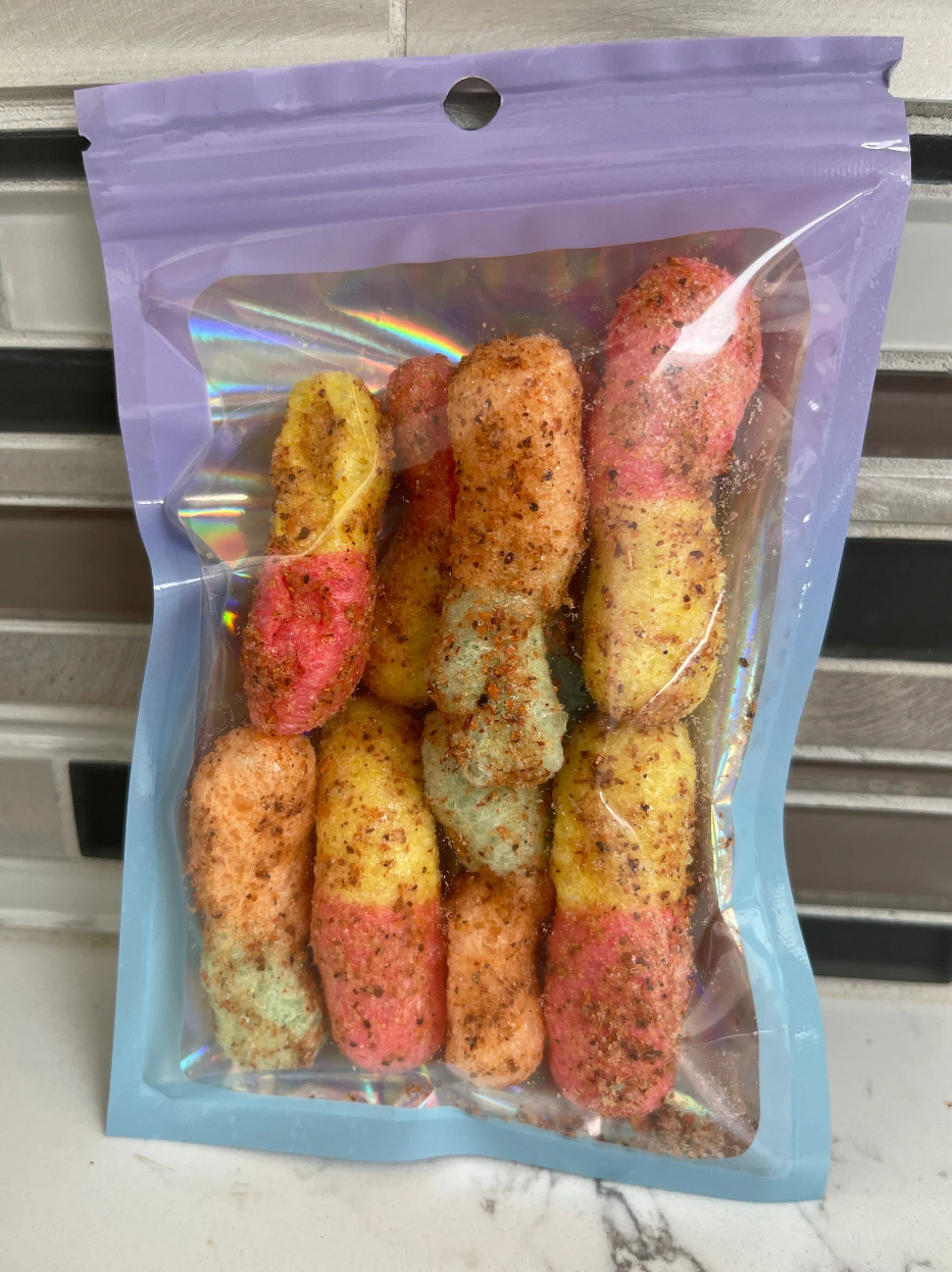 Freeze Dried Sour Gummy Worms