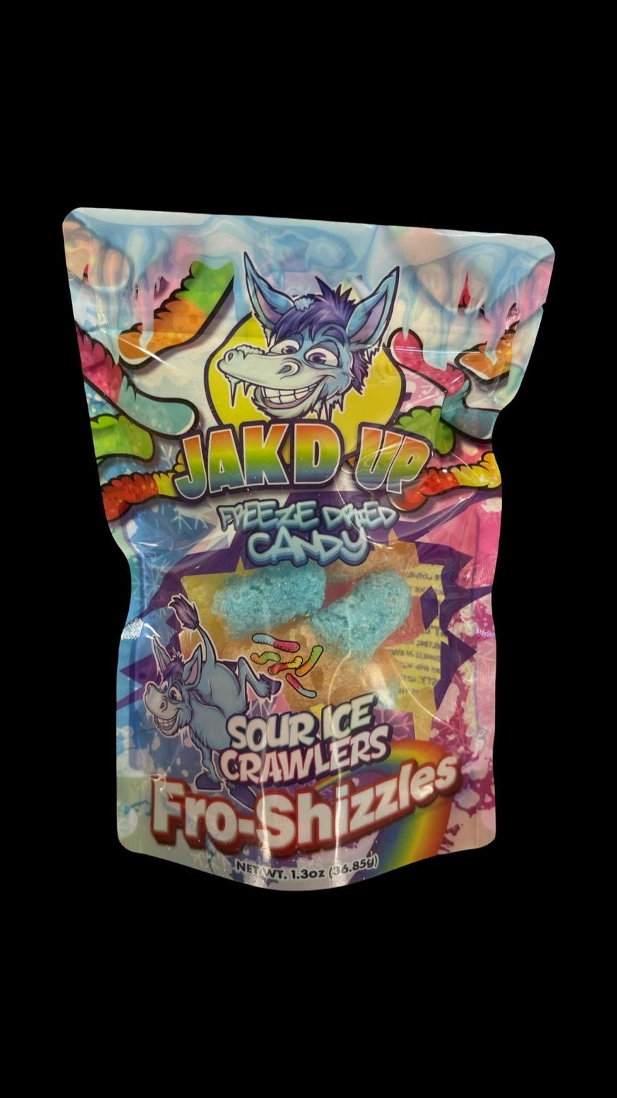 Freeze Dried Sour Gummy Worms