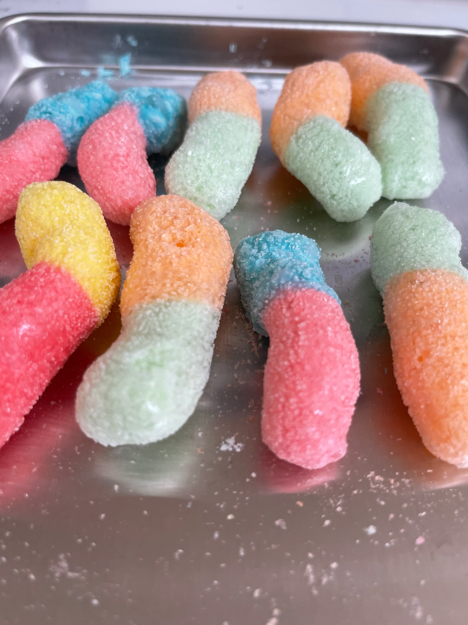 Freeze Dried Sour Gummy Worms