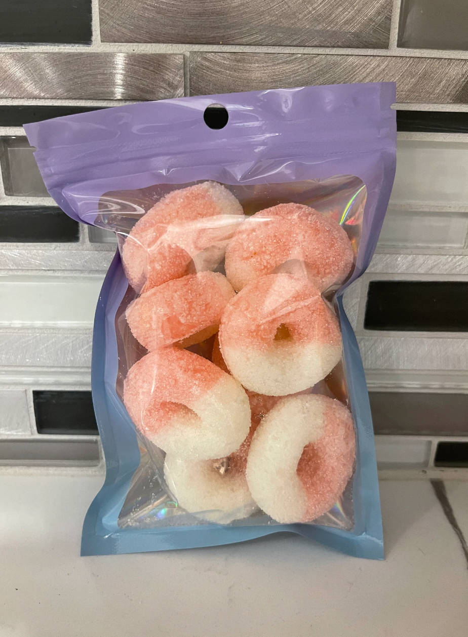 Freeze Dried Peach Rings